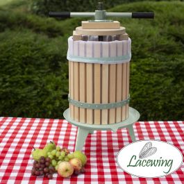 Pressoir Easy Press™ à Double Poignée pour Pommes/Fruits/Jus/Cidre  par Lacewing™ - 18L – Garantie 3 ans